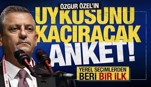 Yerel seçimlerden beri bir ilk: Özgür Özel'in uykularını kaçıracak anket! 