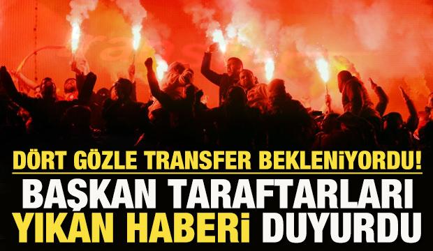 Başkan, taraftarları yıkan haberi duyurdu: Transfer yapamıyoruz