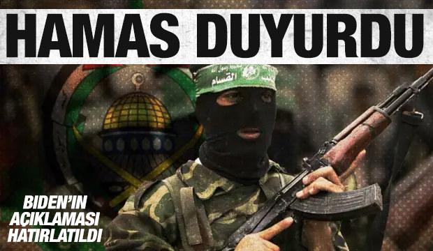 Gazze için ateşkes görüşmeleri! Hamas'tan açıklama