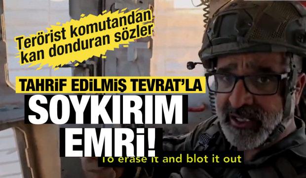 İsrailli Yüzbaşı Avraham Zervev'ten Tevrat ayetleriyle katliam emri