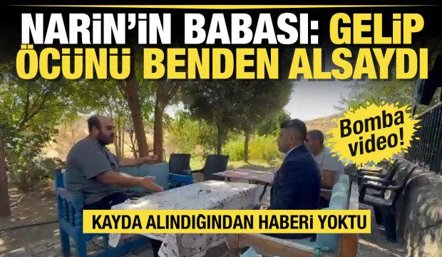 Kamerayı fark etmeyen Arif Güran  "Gelip öcünü benden alsalardı"  dedi...