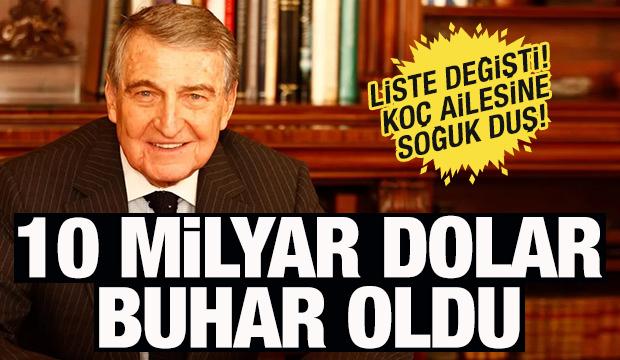 Koç Ailesine soğuk duş! 10 milyar dolar buhar oldu