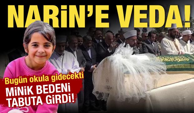 Küçük kızın cenazesi komşu köye getirildi! Türkiye Narin'e veda ediyor....