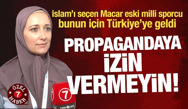 Müslüman olan eski Macar milli sporcu Türkiye'de! "Bu propagandaya izin verilmemeli"