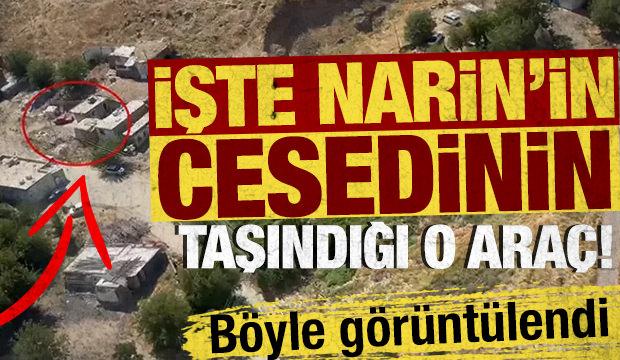 Narin cinayetinde yeni görüntü! Narin'in cansız bedeninin taşındığı otomobil kamerada