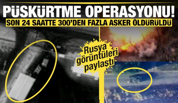 Rusya'dan Kursk'ta püskürtme operasyonu