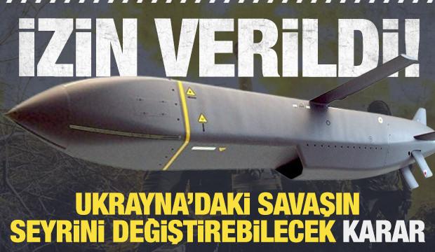 Savaşın seyri değişir! Ukrayna'nın kullanmasına izin verildi