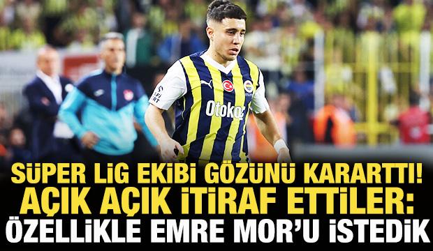 Süper Lig'in sürpriz takımından flaş atak: Özellikle Emre Mor'u istedik