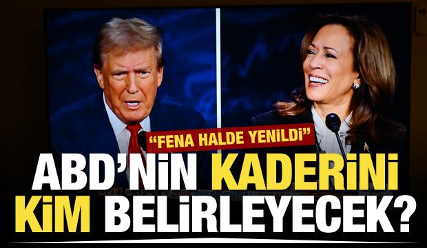 Trump ile Harris münazarası sonrası bomba sözler: Fena halde yenildi