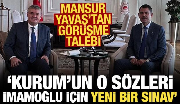 "Var mı bir sorun ben Murat Kurum"