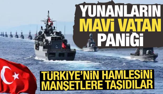 Yunan basınında "Mavi Vatan" paniği