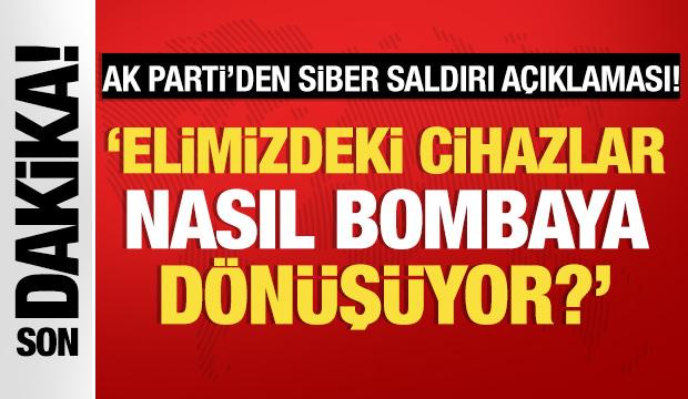 AK Parti'den İsrail'e Lübnan tepkisi!