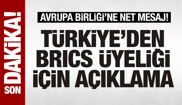 Bakan Fidan'dan BRICS üyeliği hakkında açıklama