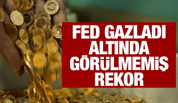 Fed gazladı, altında görülmemiş rekor