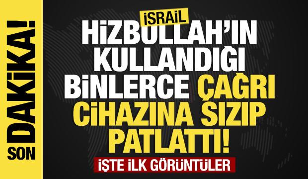 İsrail Hizbullah'ın kullandığı binlerce çağrı cihazına sızıp patlattı! İşte o anlar