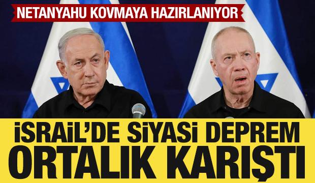 İsrail'de siyasi deprem: Netanyahu Gallant'ı görevden almayı düşünüyor