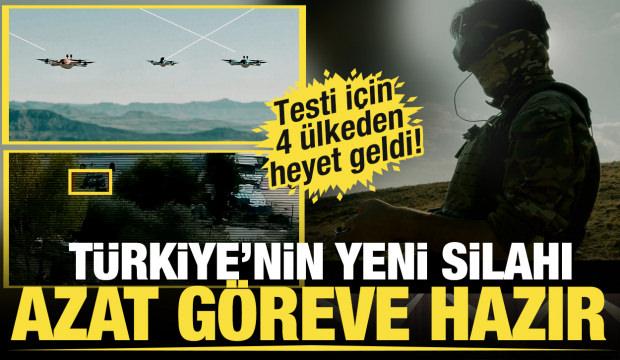 Kamikaze dron AZAT göreve hazır