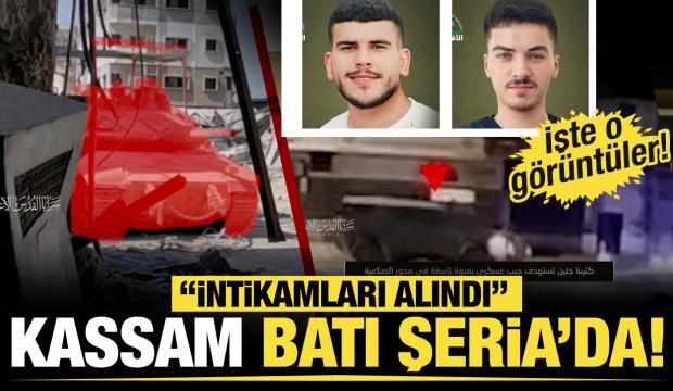 Kassam Batı Şeria’daki saldırı görüntülerini paylaştı: İntikamları alındı