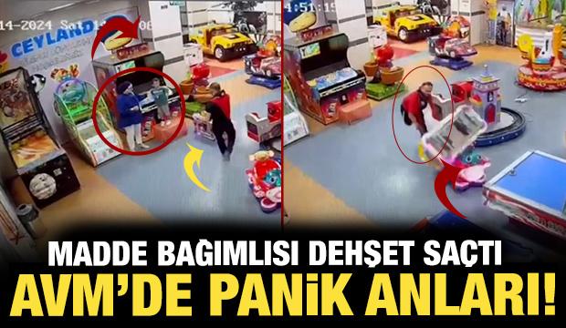 Madde bağımlısı kişi dehşet saçtı