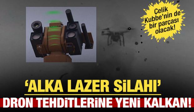 ROKETSAN'ın ALKA lazer silahı, dron tehditlerine karşı kalkan oluyor!