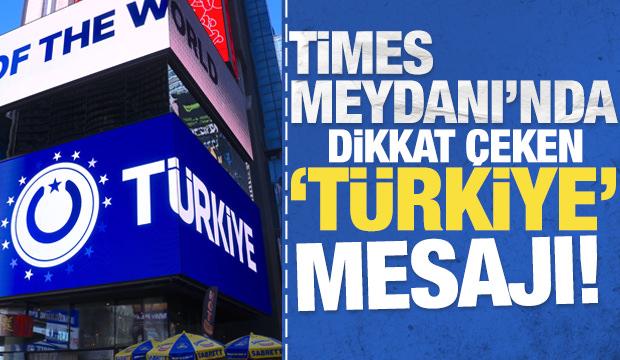 Times Meydanı'nda Türkiye'ye yatırım mesajı!