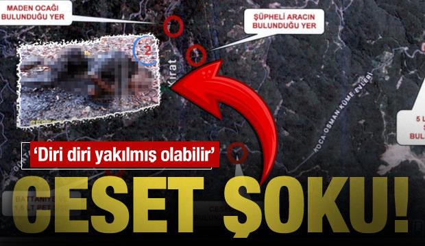 Zonguldak'ta kan donduran görüntü! 'Diri diri yakılmış olabilir'