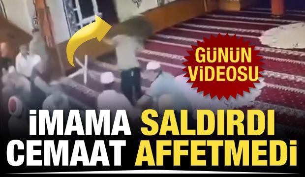 İmama saldıranın sonu! Yaradana sığındı ve etkisiz hale getirdi