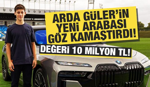 Arda Güler'in yeni arabası göz kamaştırdı!