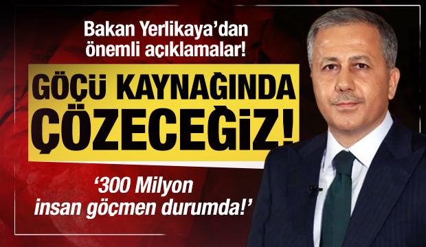 Bakan Yerlikaya'dan önemli açıklamalar!