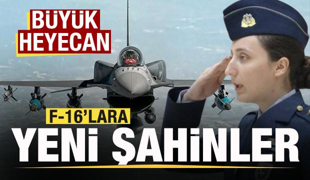 F-16'ların yeni şahinleri mezun oldu