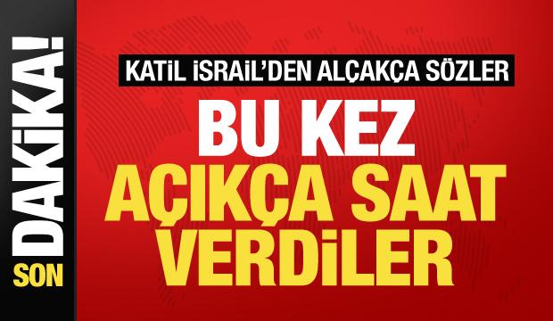 İsrail ordusundan alçakça sözler! İşgali duyurdu