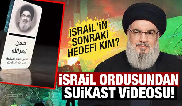 İsrail ordusundan, "Suikast" videosu!