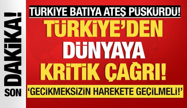 Türkiye'den İsrail'e Lübnan tepkisi!