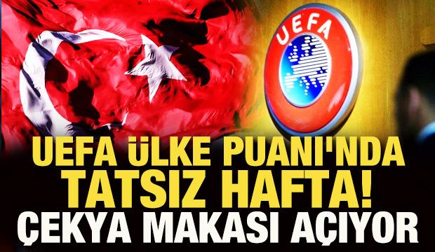 UEFA Ülke Puanı'nda tatsız hafta! Çekya makası açıyor