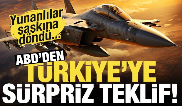 ABD'den Türkiye'ye F-15 teklifi! Yunanlılar panikledi!