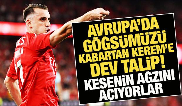 Avrupa'da şov yapan Kerem Aktürkoğlu'na dev talip!