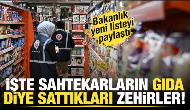 Taklit-tağşiş gıdalar listesine 42 yeni ürün eklendi