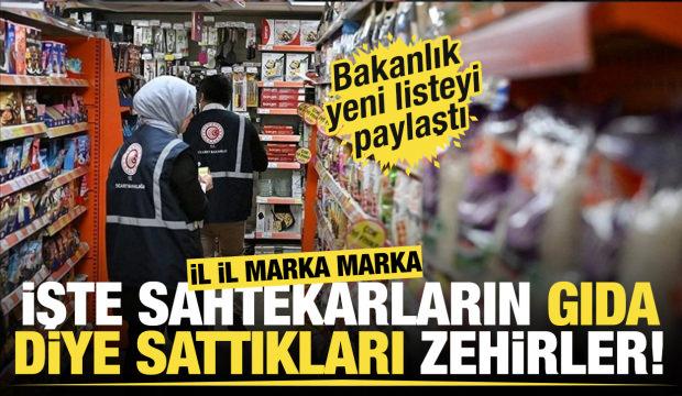 Bakanlıktan yeni taklit-tağşiş listesi: Köfte diye bakın ne yedirmişler