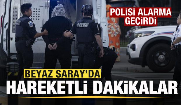 Beyaz Saray'da hareketli dakikalar