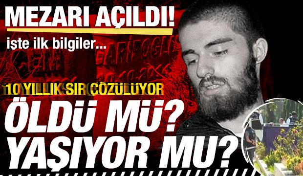 Cem Garipoğlu'nun mezarı açıldı!