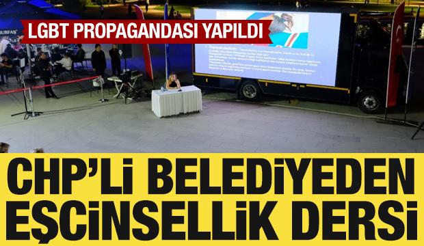 CHP'li Bursa Büyükşehir Belediyesi'nden LGBT propagandası