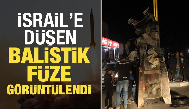 İran'ın patlamayan füzesini Filistinliler kaldırdı