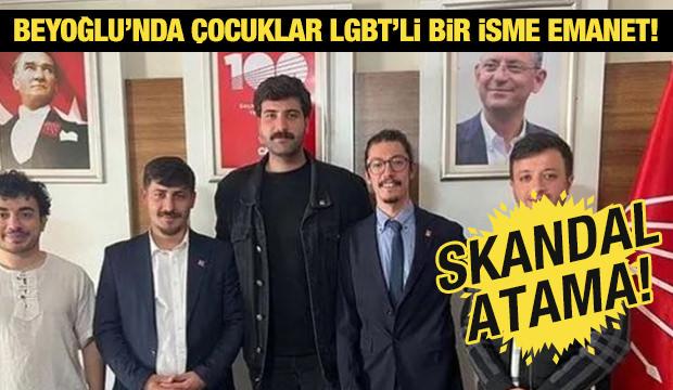 Beyoğlu'nda çocuklar LGBT'li bir isme emanet!