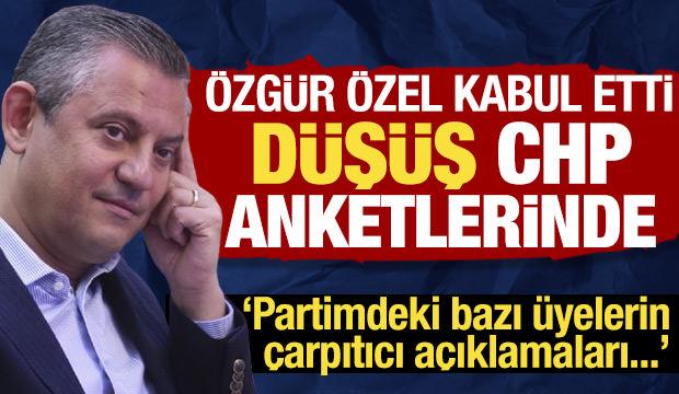 Özgür Özel kabul etti: CHP anketlerinde düşüş