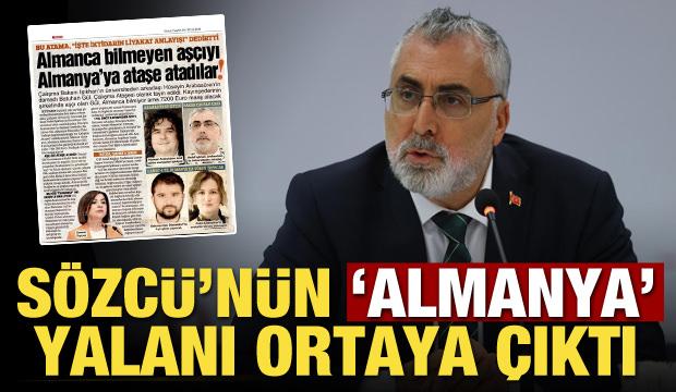 Sözcü'nün 'Almanya' yalanı ortaya çıktı!