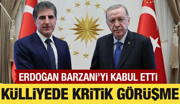 Cumhurbaşkanı Erdoğan, Barzani'yi kabul etti