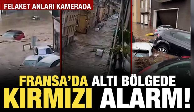 Fransa'da binlerce insan selde mağdur oldu