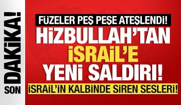 Hizbullah'tan İsrail'e roket saldırısı!