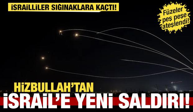 Hizbullah'tan İsrail'e roket saldırısı!