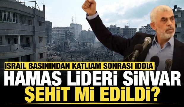 İsrail'den "Hamas lideri Sinvar öldü" iddiası